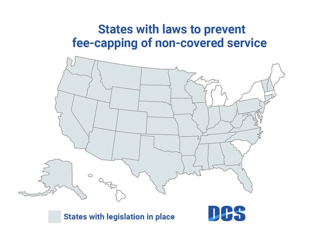 fee cap states map 2024